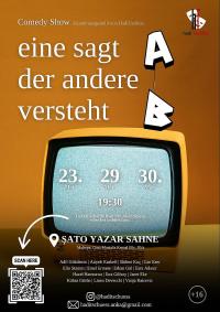 Almanca Tiyatro Grubu HadiTschüss’ten Kültürel Mizah: “Eine sagt A, der andere versteht B”
