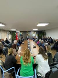 İYİ PARTİ YENİMAHALLE’DEN İL BAŞKANI YENER YILDIRIMA ZİYARET